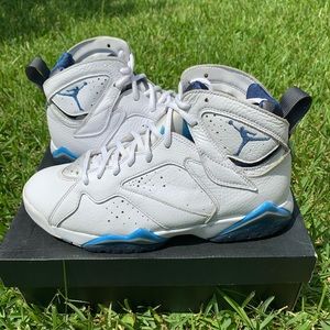 ( SOLD!) AIR JORDAN 7 RETRO ‘FRENCH BLUE’ SIZE 8
